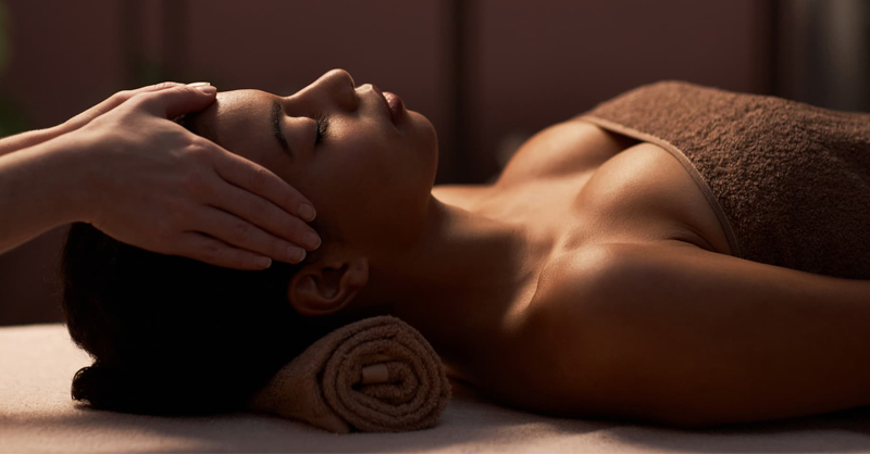 Botanical facial treatment