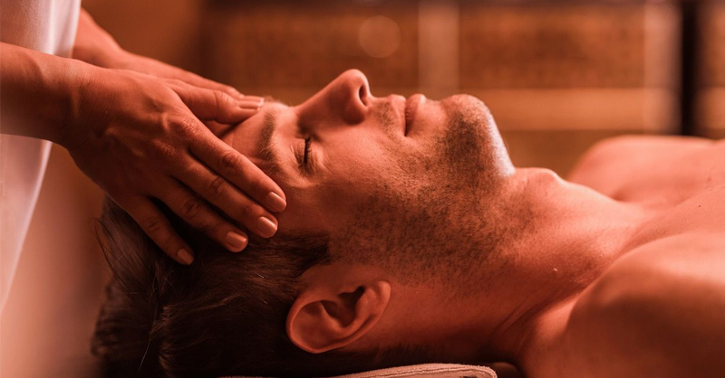 Botanical facial treatment